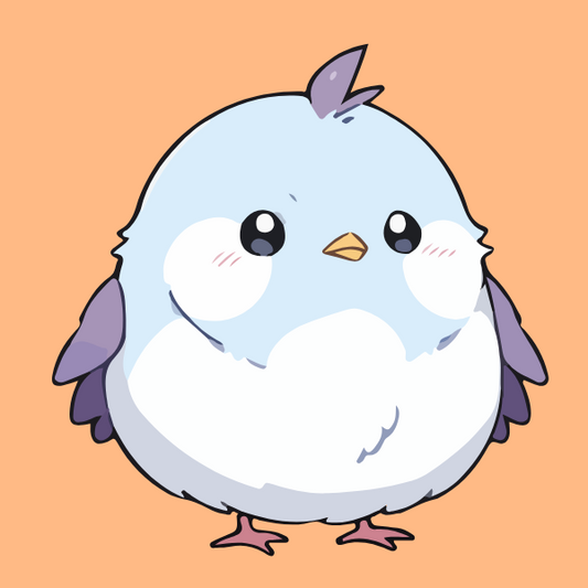 Fluffy Baby Bird: