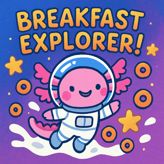 Breakfast Explorer Axolotl