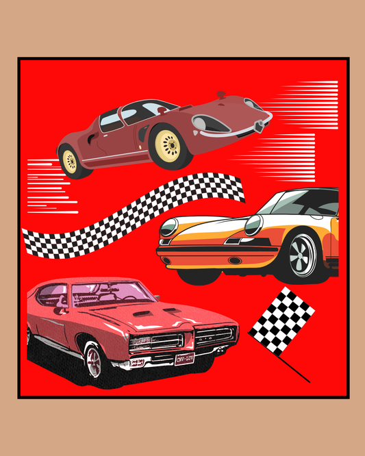 Car Vibes Magnetic Sticker