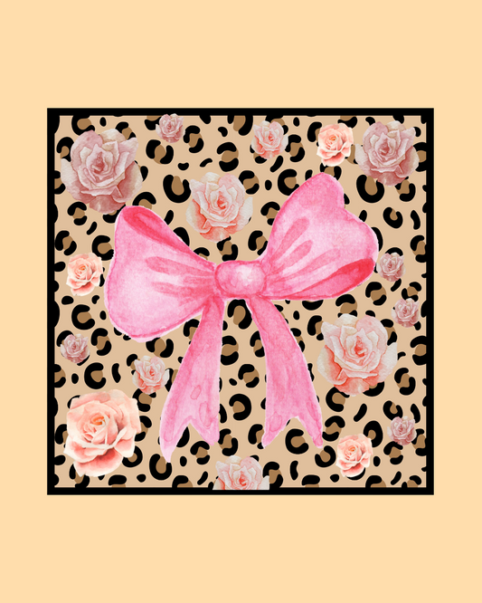 Glam Floral Magnetic Sticker